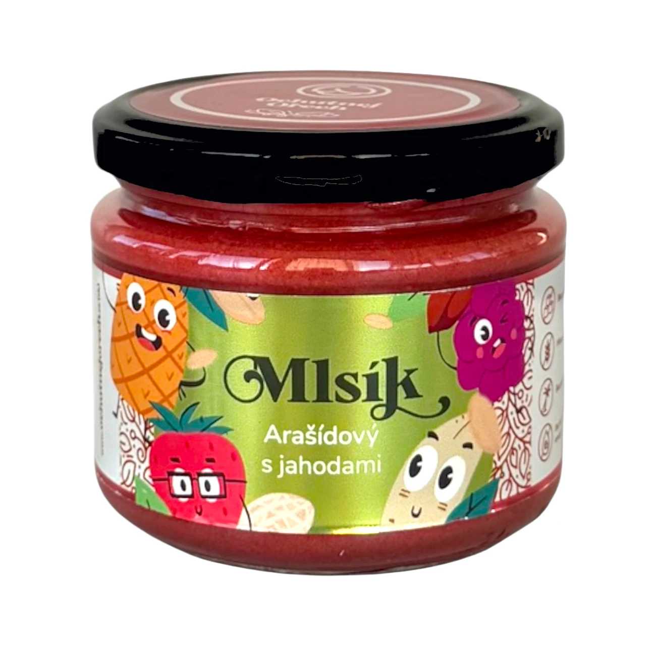 Mlsík arašidy jahoda