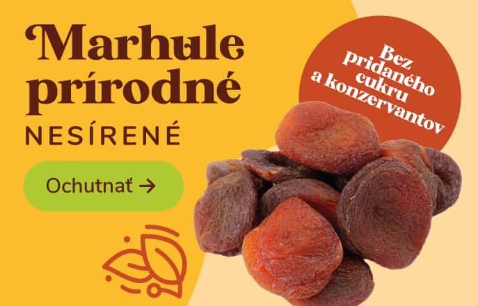 Vyskúšajte naše sladulinké marhule!