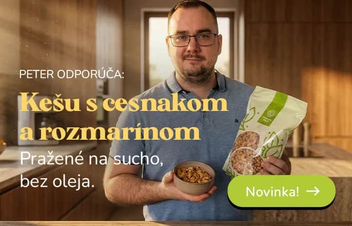 Kešu s cesnakom a rozmarínom - novinka!
