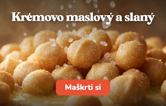 Makadam pražený solený