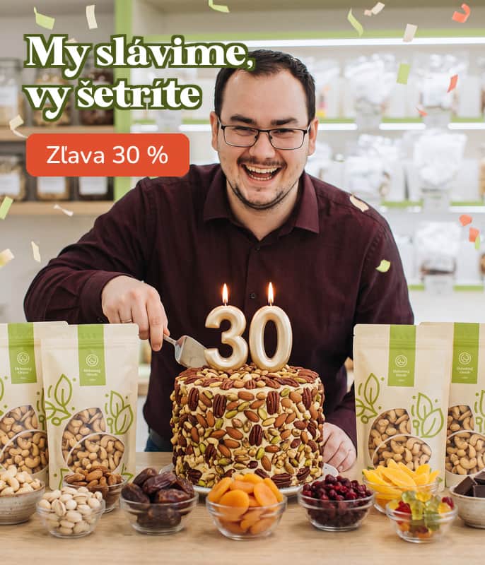 Ochutnej Ořech slávi 30. narodeniny!