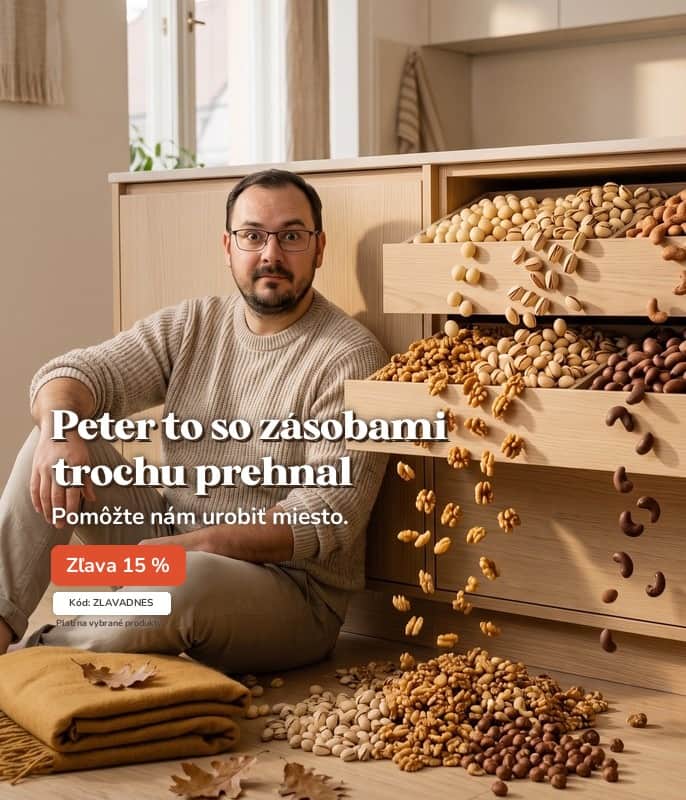 Zľava dnes so zľavou – 15 %