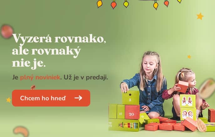 Adventný kalendár je konečne tu!