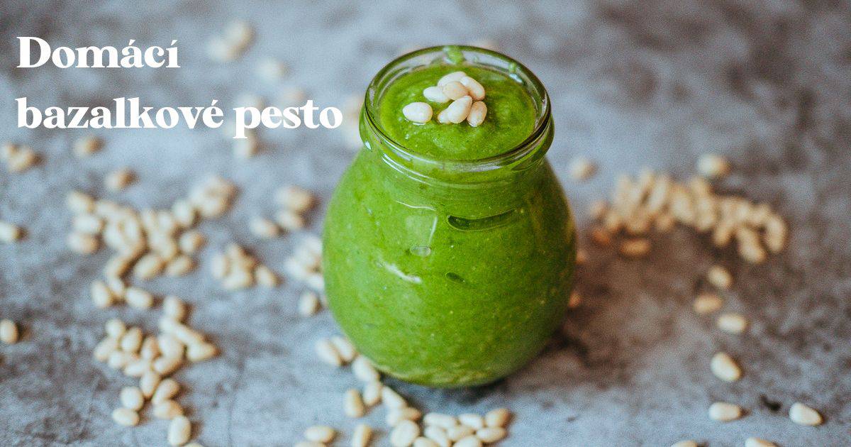 Domácí bazalkové pesto: Jednoduchý recept na 5 minut