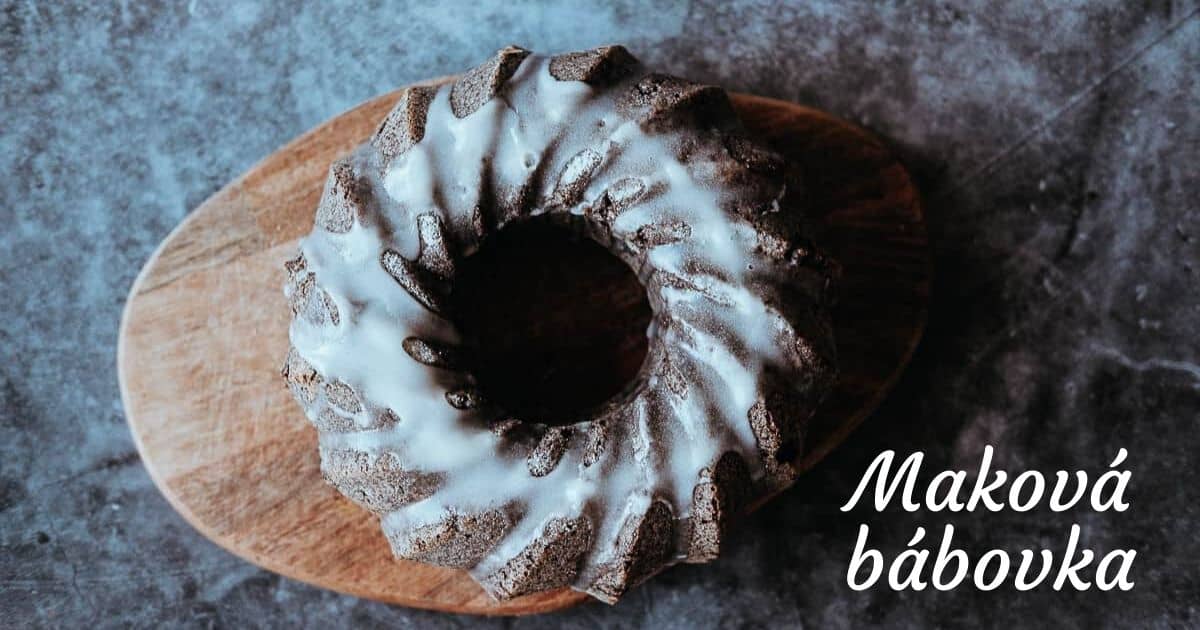 Najlepšia zdravá maková bábovka bez vajec – jednoduchý recept