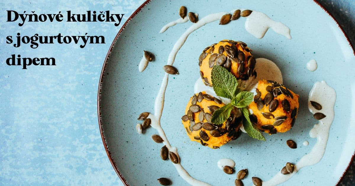 Rýchle tekvicové guľky s jogurtovým dipom | Ochutnej Ořech