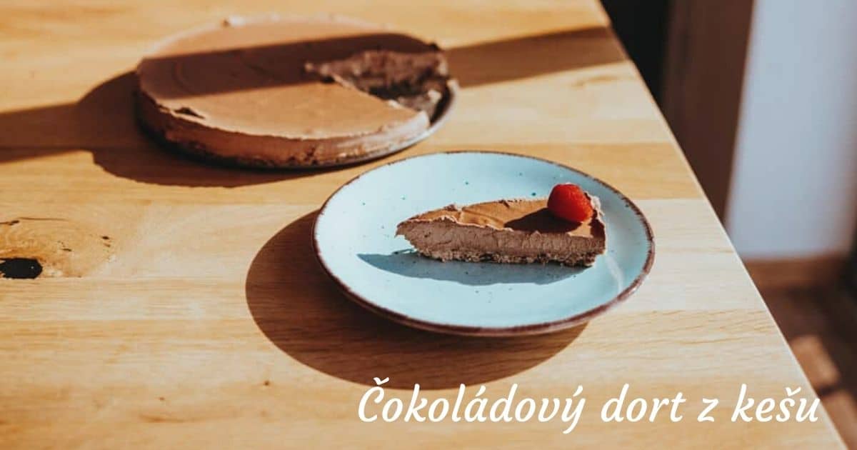 Raw čokoládový dort z kešu | Ochutnej Ořech