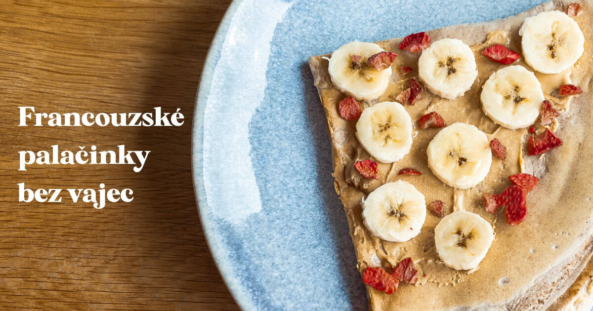 Recept na pravé francúzske palacinky bez vajec