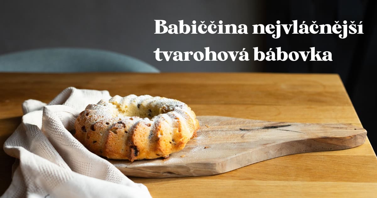 Babičkina najvláčnejšia tvarohová bábovka: Luxusný recept
