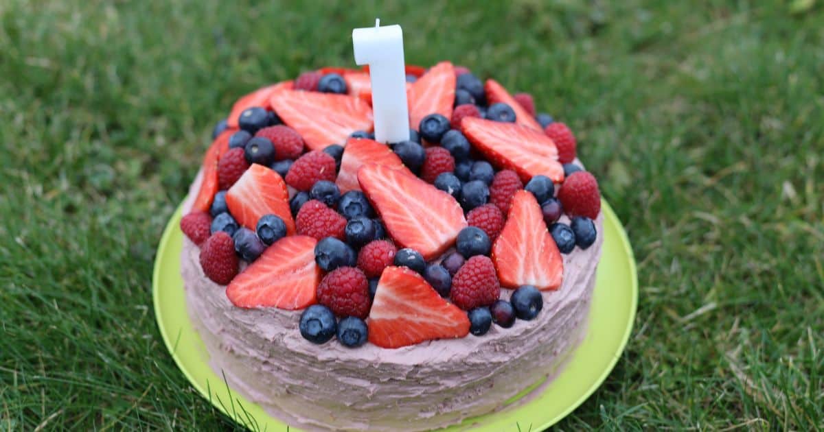 Recept: Torta k 1. narodeninám bez cukru