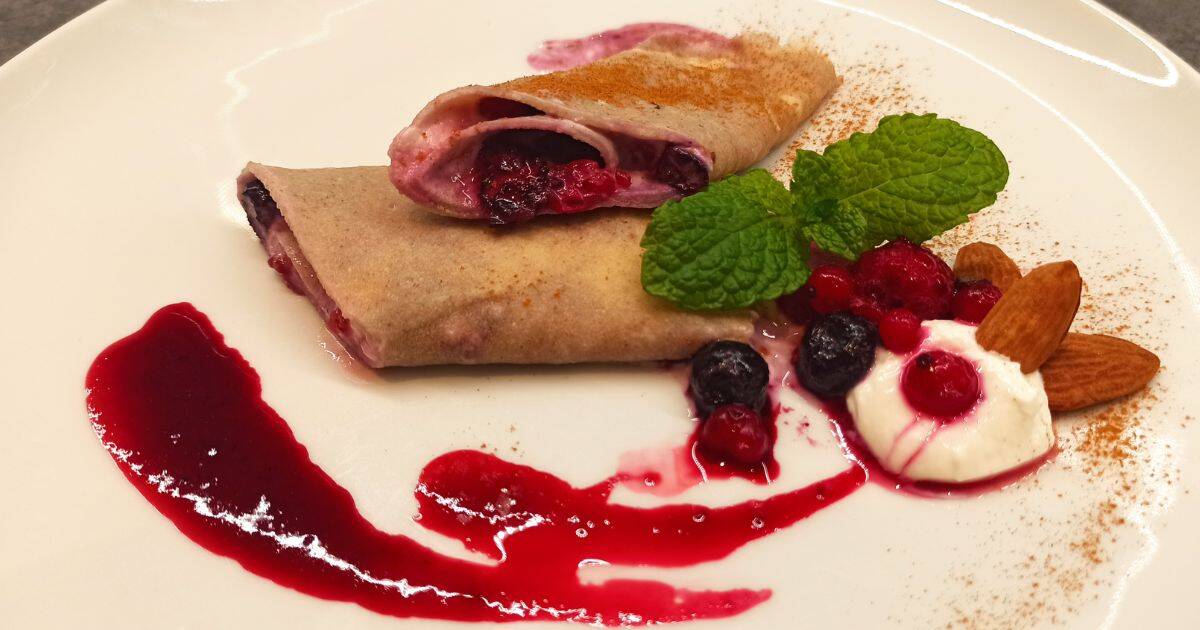 Recept: Francúzske pohánkové palacinky s tvarohom - Ochutnej Ořech