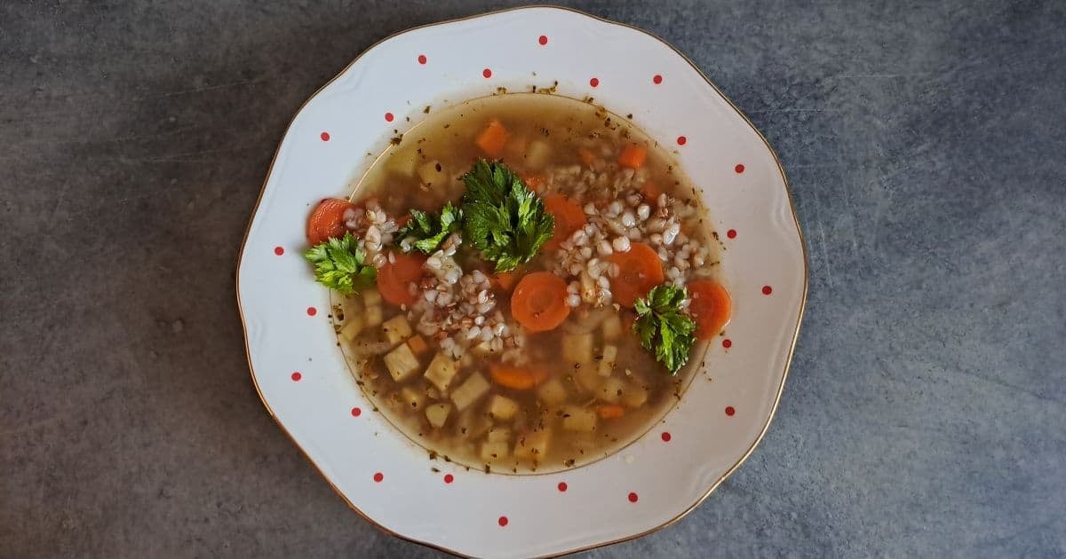 Recept: Najlepšia pohánková polievka so zeleninou - Ochutnej Ořech