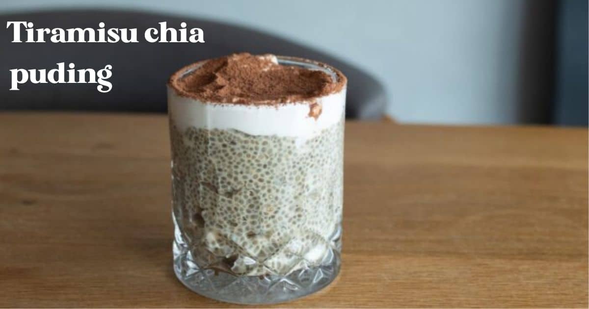Recept: Zdravý tiramisu chia puding do pohára