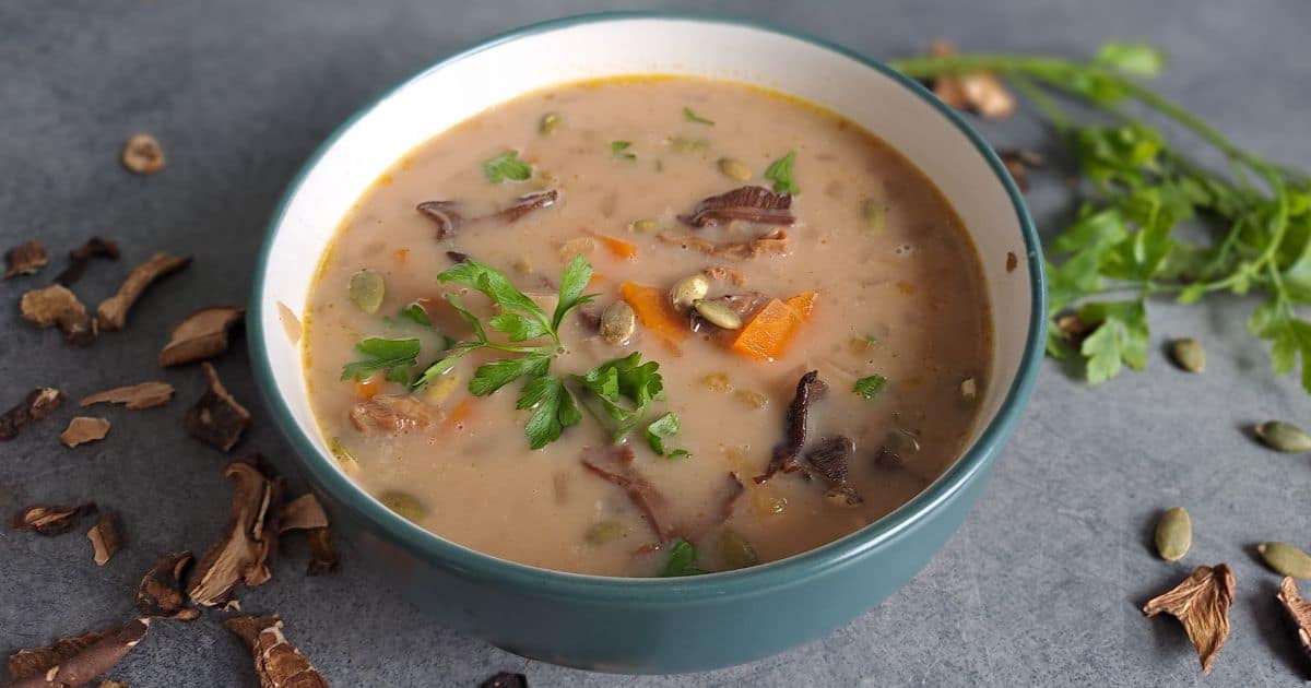 Recept: Babičkina hubová polievka