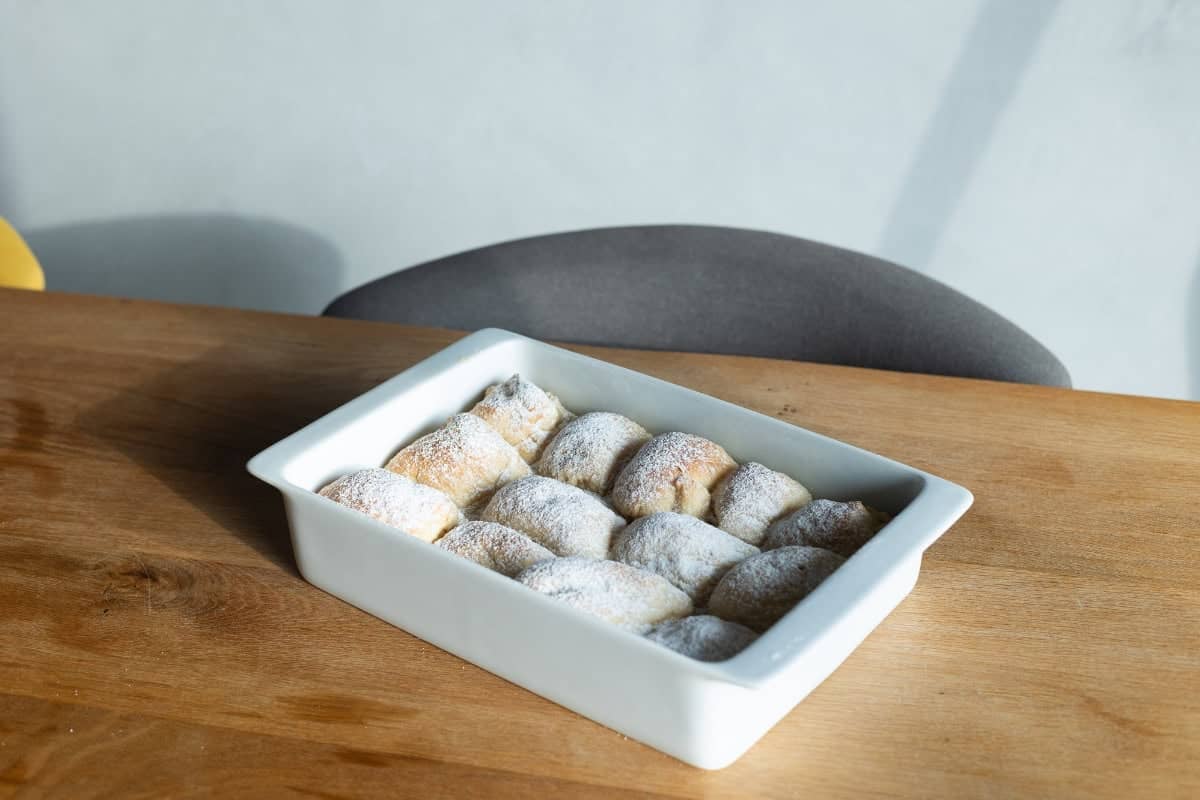 Kysnuté buchty s tvarohom a bez vajec – jednoduchý recept