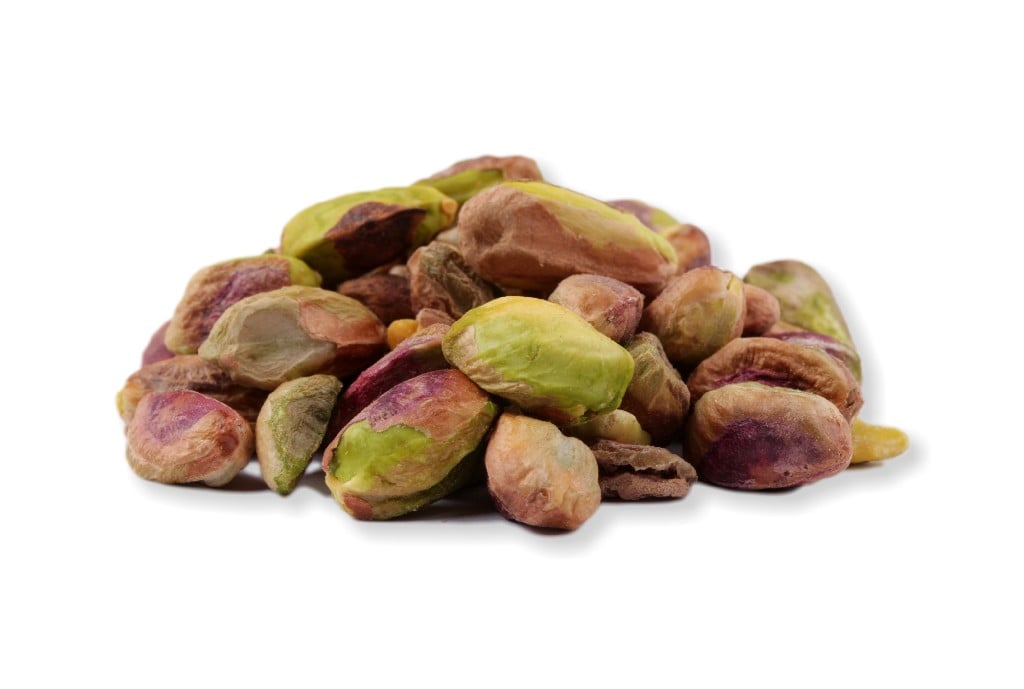 lúpané pistácie surové