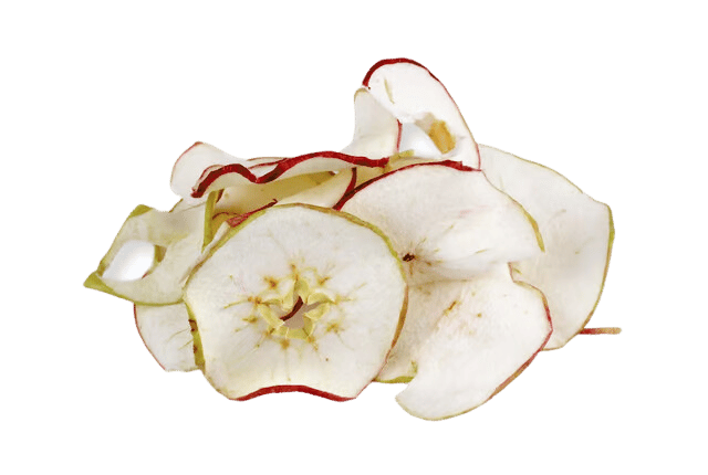 Sušené jablká a hrušky