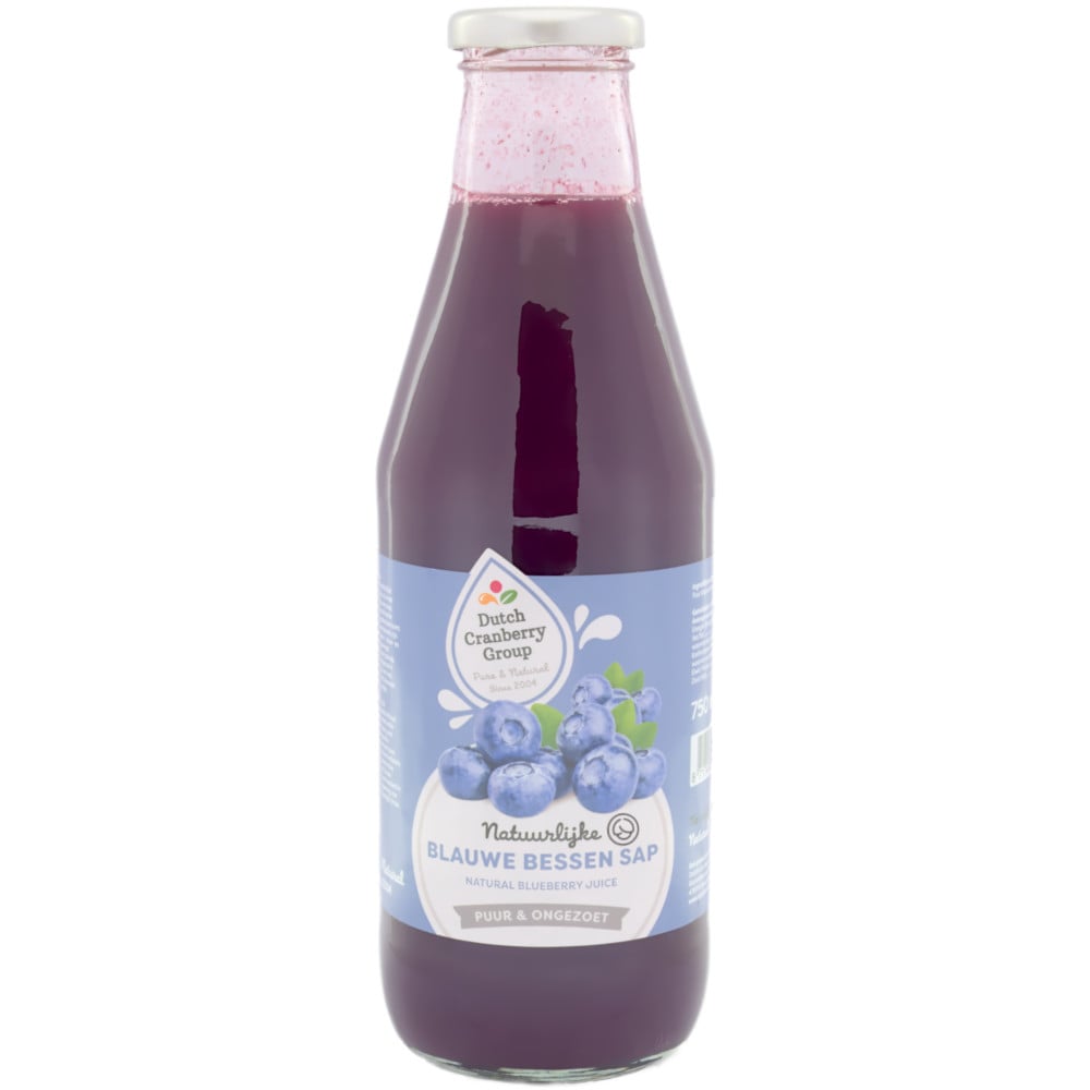 Čučoriedková šťava 100 % nesladená 750 ml