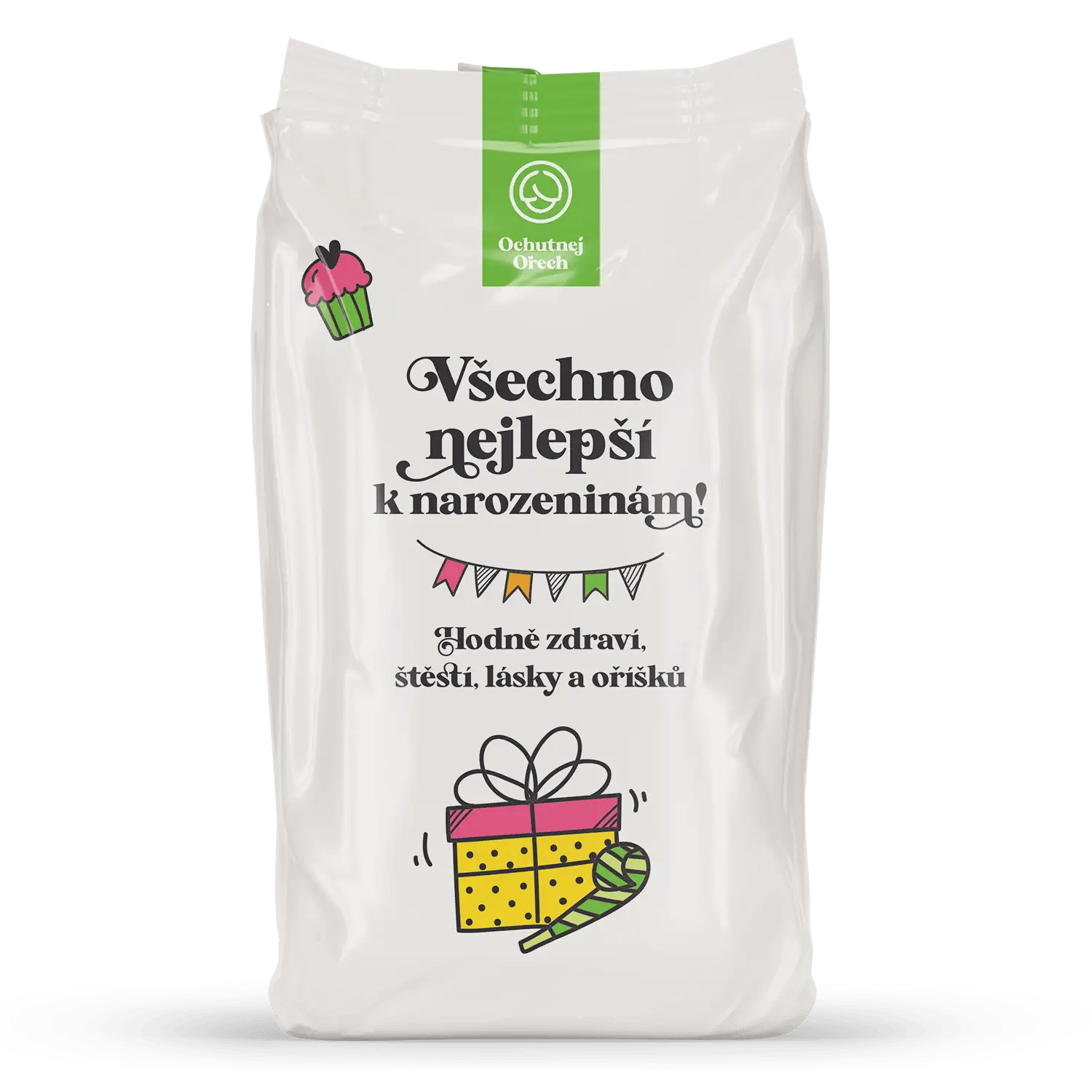 Mix orieškov Všetko najlepšie k narodeninám
