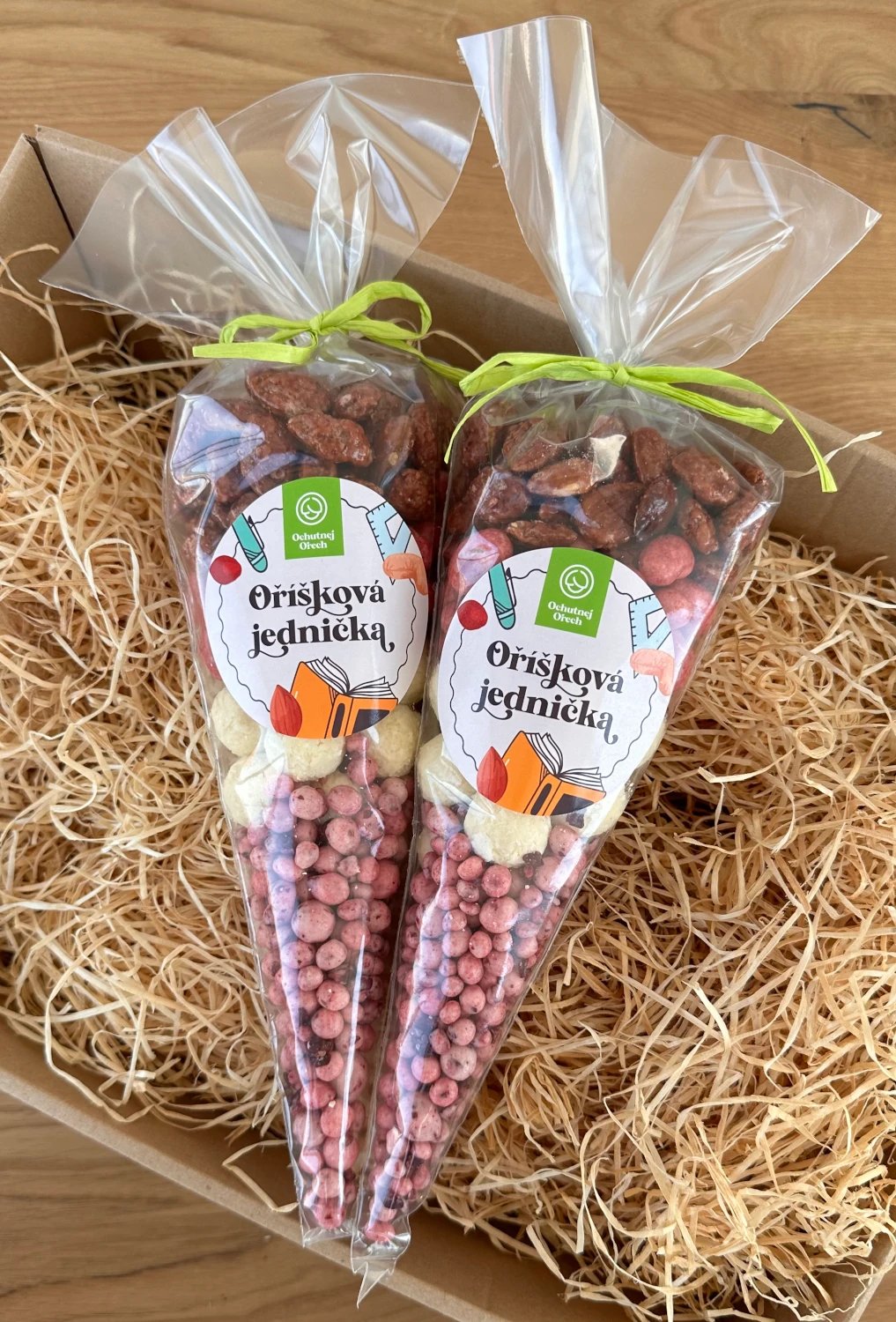 Darčekový kornút Oriešková jednotka