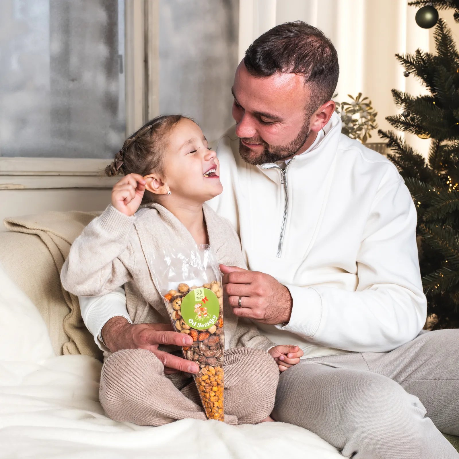  Darčekový kornút Od Ježiška 600 g