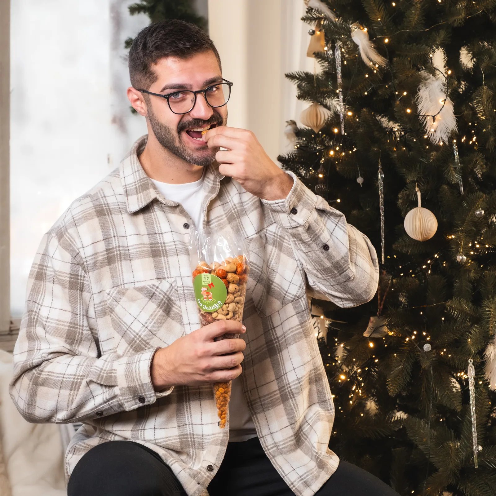  Darčekový kornút Od Ježiška 600 g