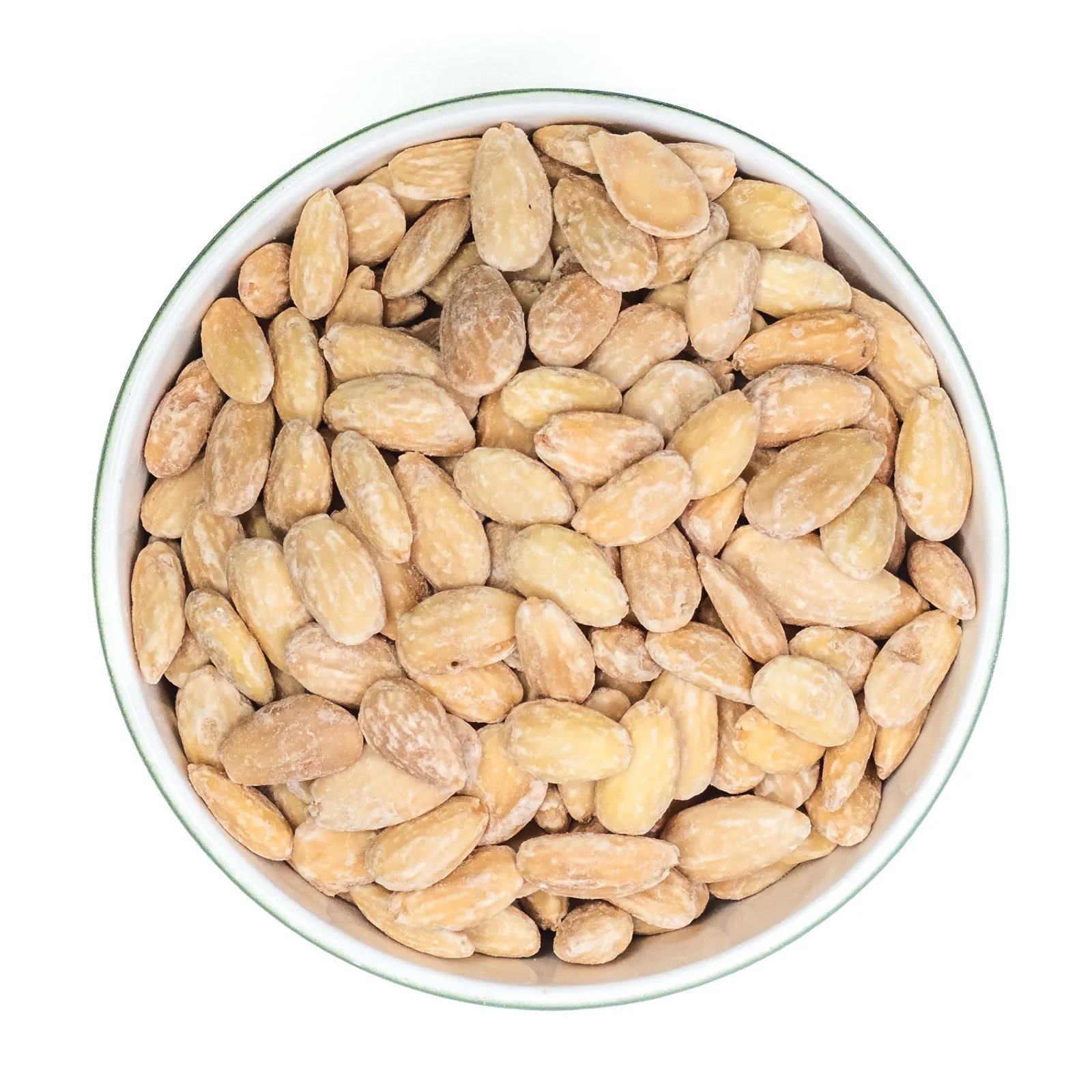 pražené mandle solené, 23-25 VEĽKÉ