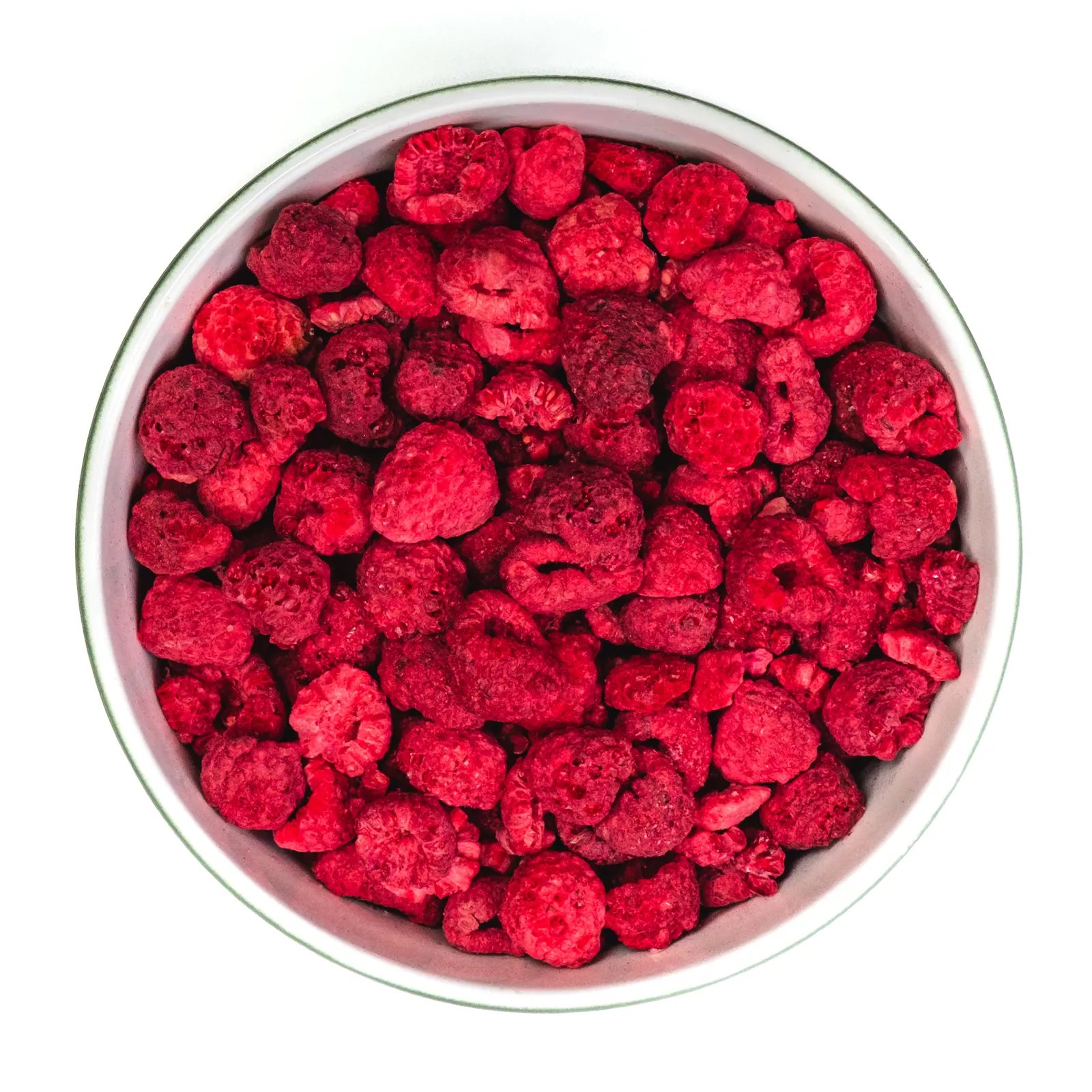 lyofilizované maliny