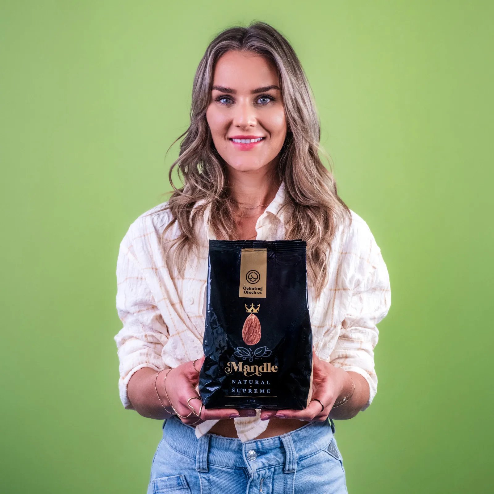 Mandľové jadrá NATURAL - CARMEL SUPREME 23-25 veľké