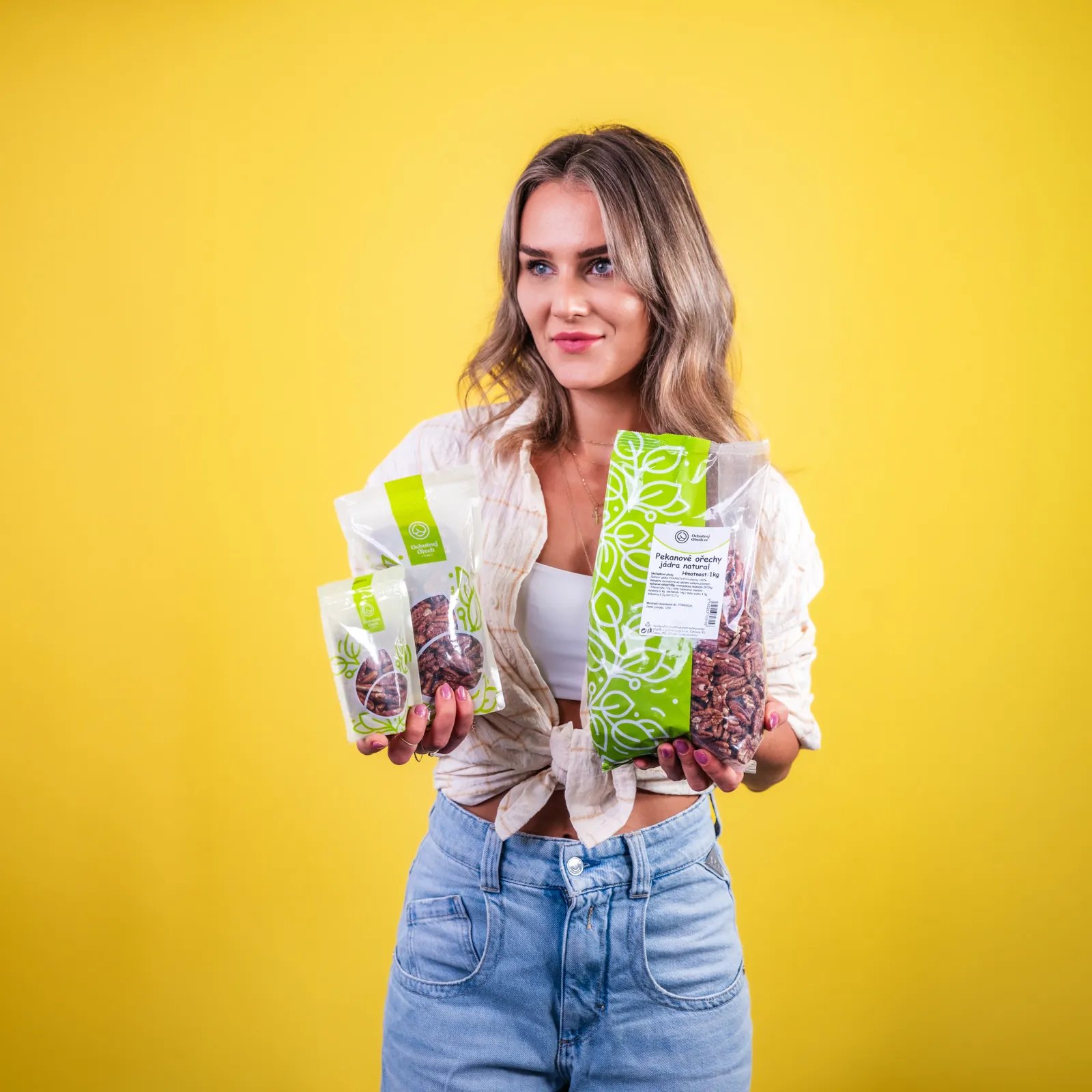 Pekanové orechy naturálne