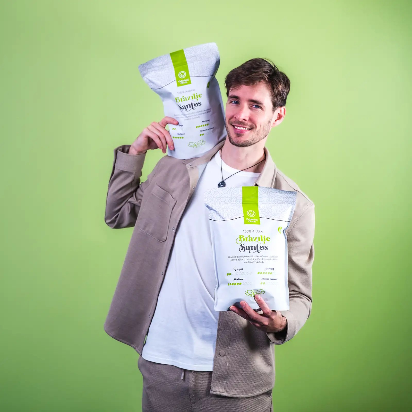 Káva BRAZÍLIA SANTOS 100 % ARABICA 1 kg