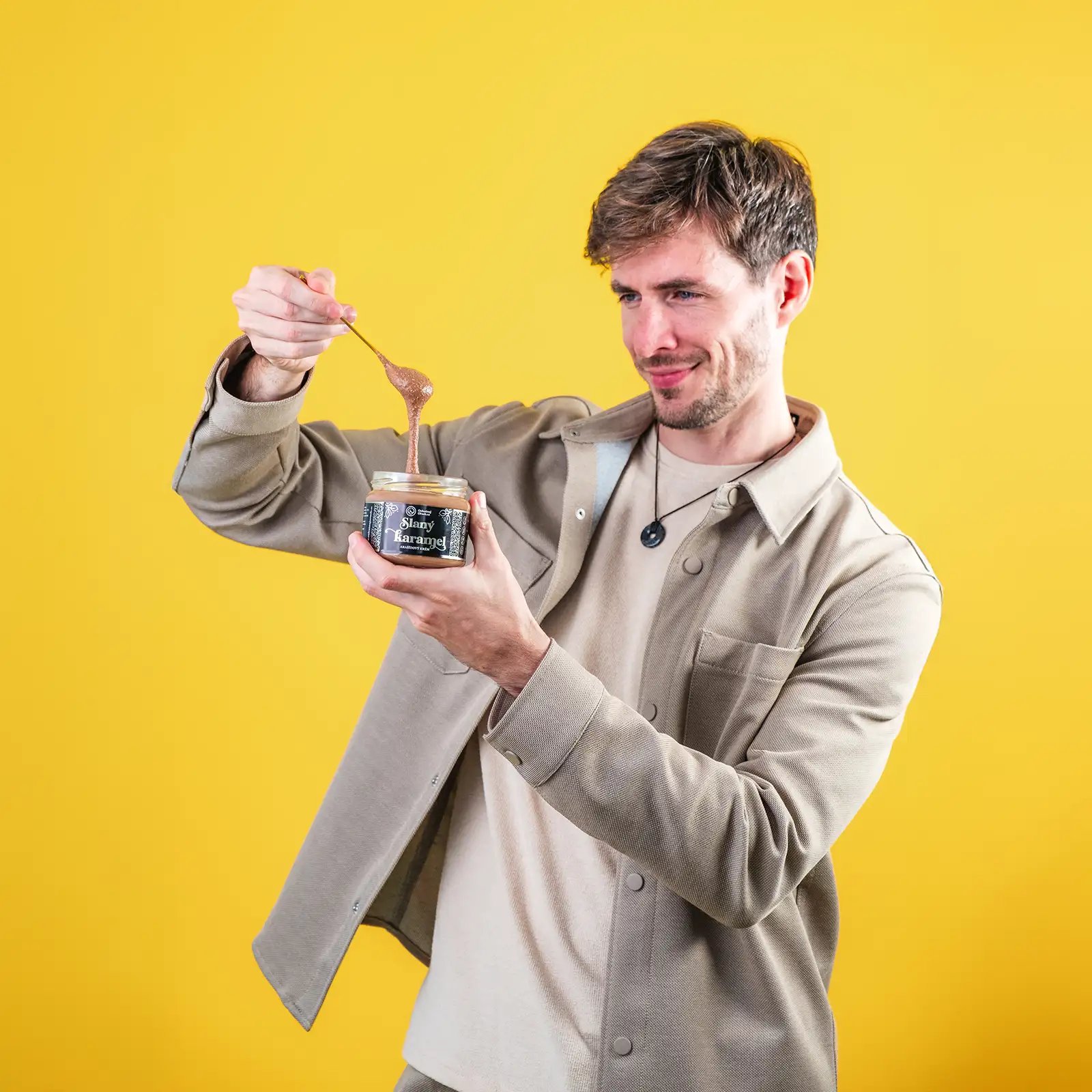 Arašidové maslo SLANÝ KARAMEL 300 g