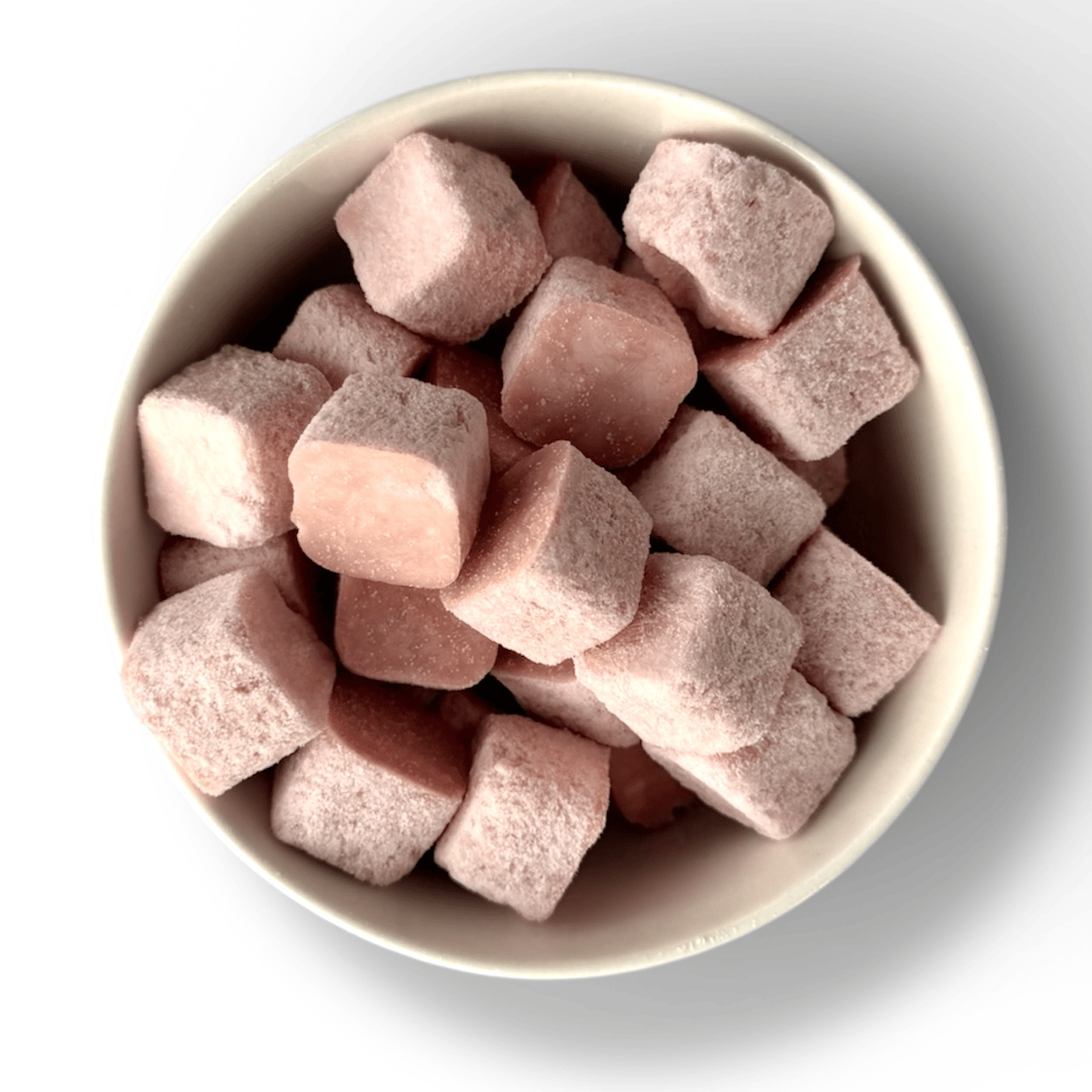 Lyofilizované kocky kokos - jablko - čerešňa