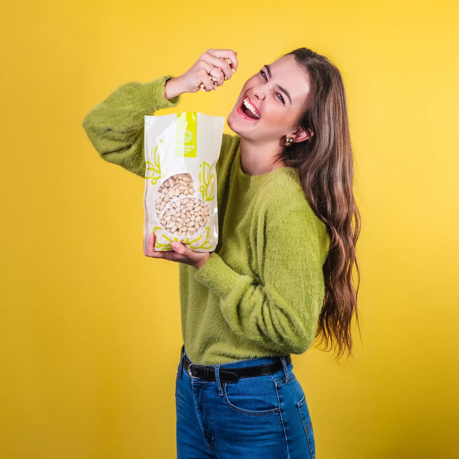 Arašídy lúpané NATURAL VEĽKÉ 21/25