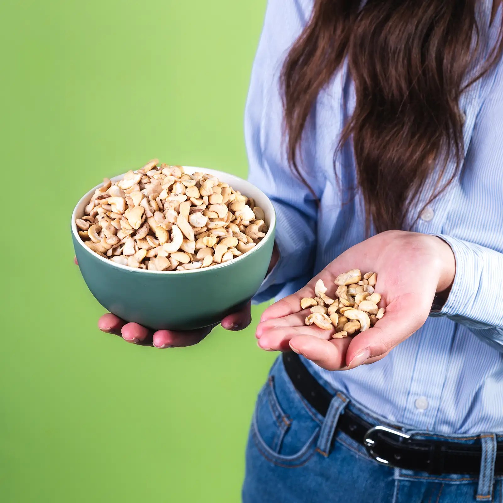 Kešu ZLOMKY natural