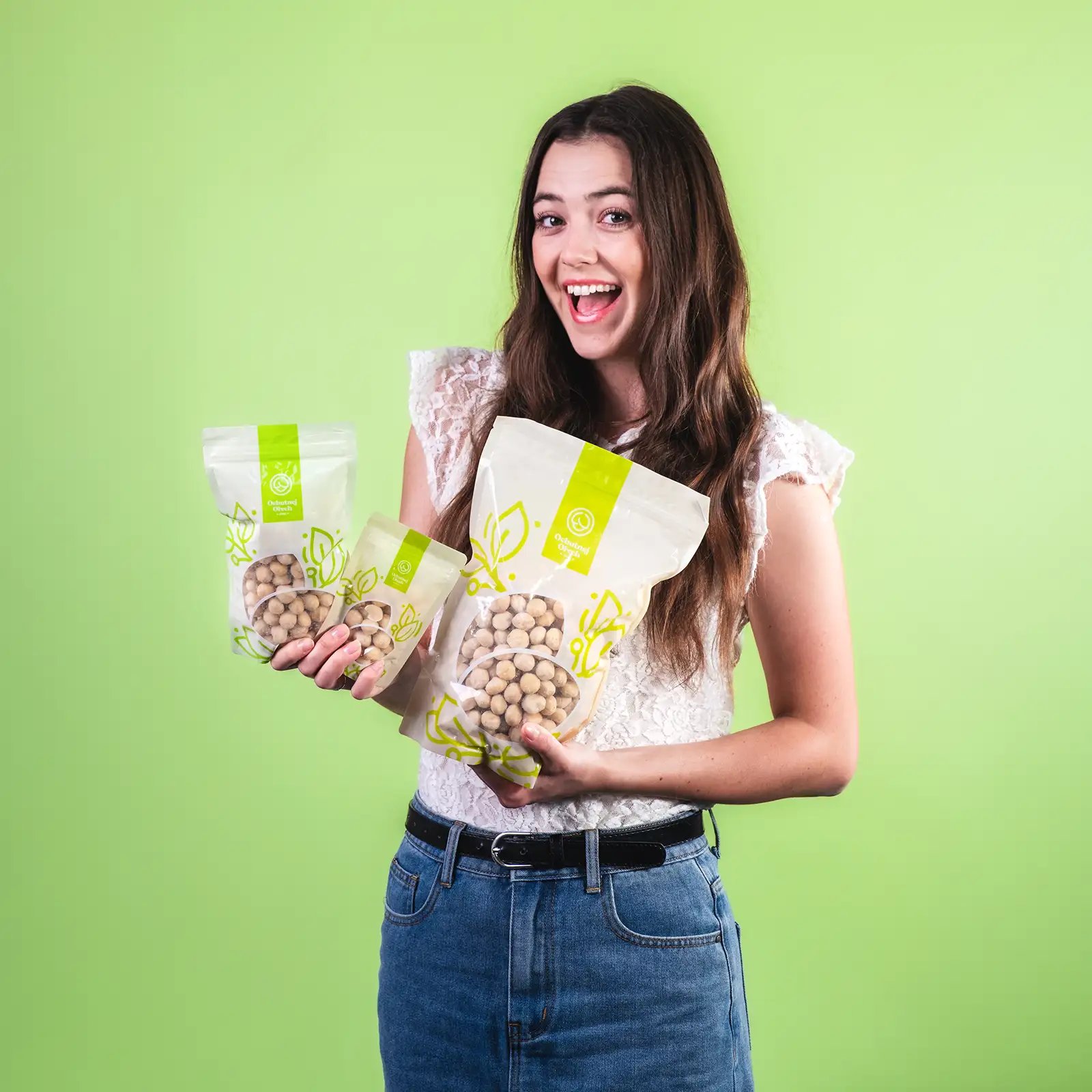 Makadamové orechy prírodný štýl 1 VEĽKÝ