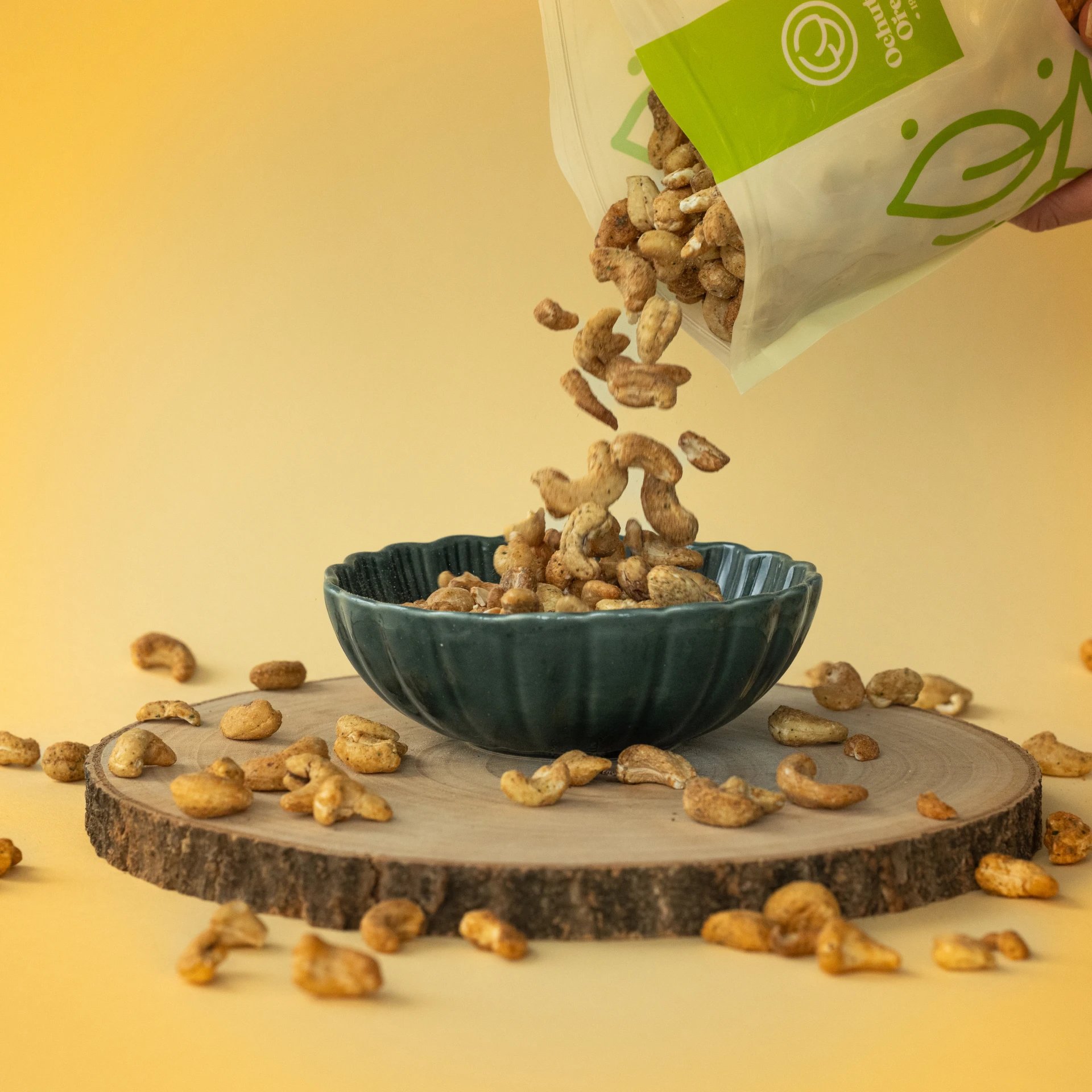 Kešu pražené cesnak a rozmarín