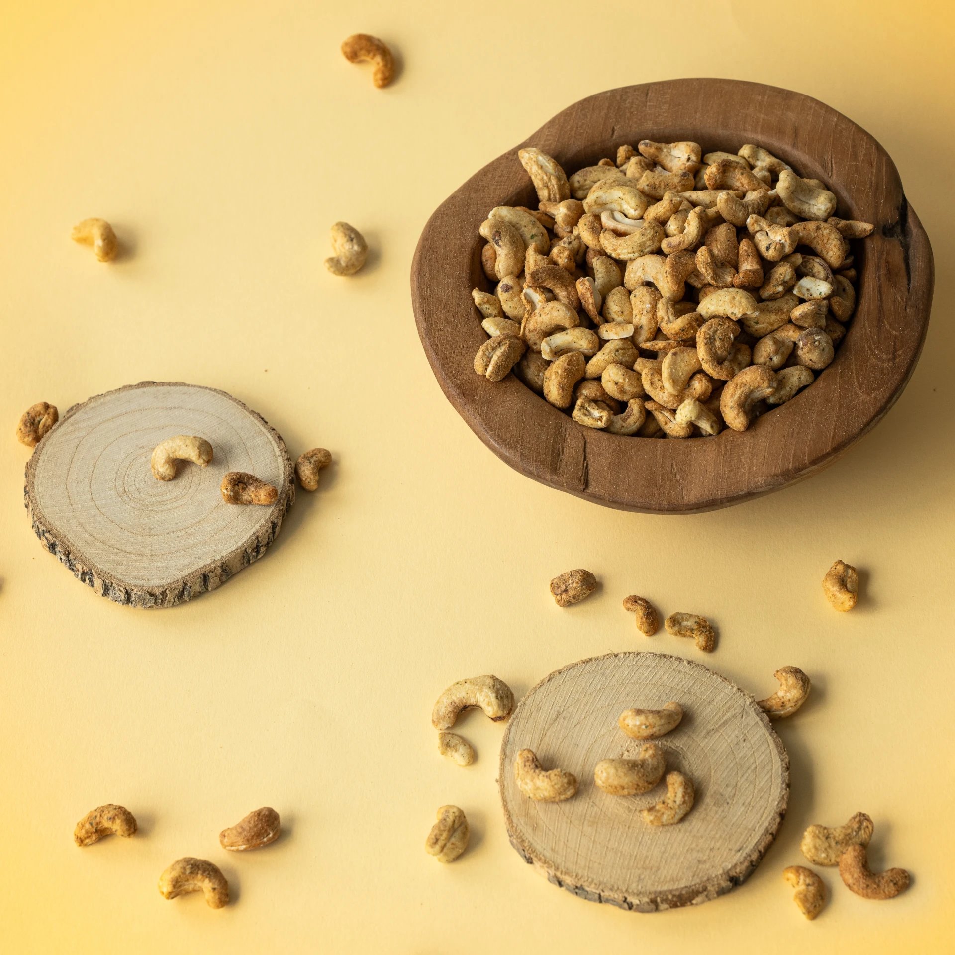 Kešu pražené cesnak a rozmarín