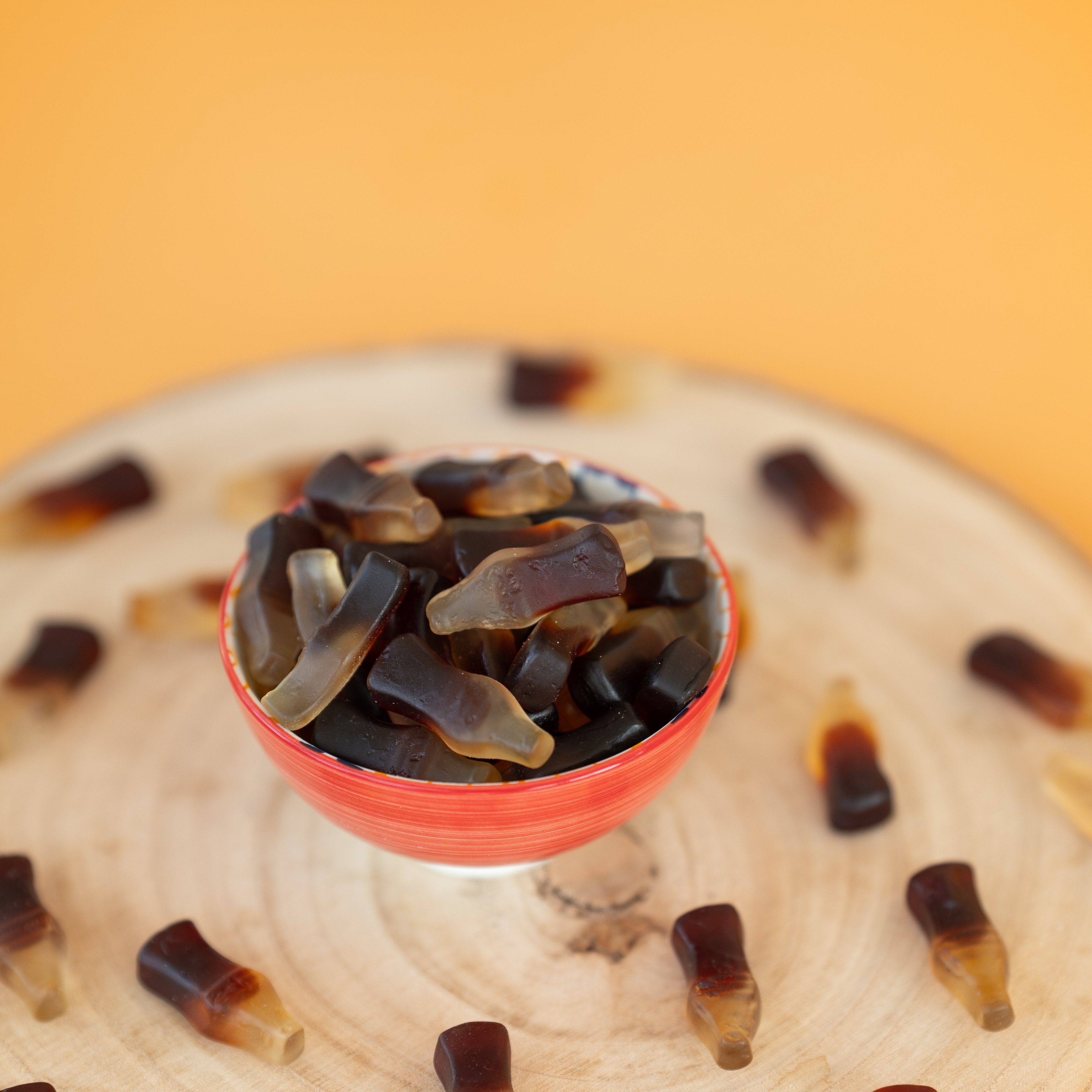 Želé STEVIA Cola fľaštičky BEZ CUKRU 
