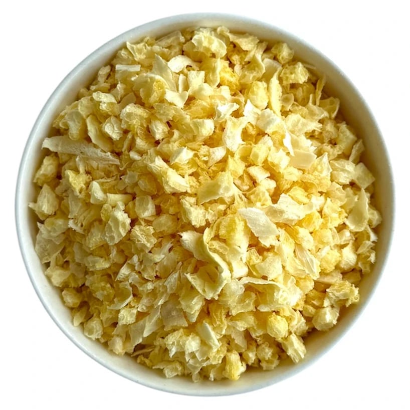 Lyofilizovaný pomaranč drvina