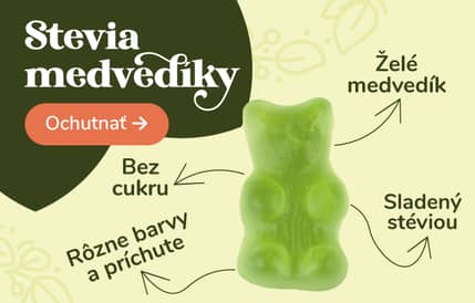 Ochutnaj želé medvedíky bez cukru