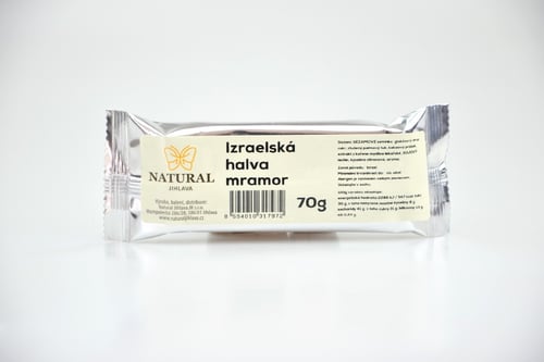 E-shop Natural Jihlava Chalva sezamová Izrael mramorová tyčinka