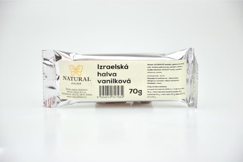 E-shop Natural Jihlava Chalva sezamová Izrael vanilková tyčinka