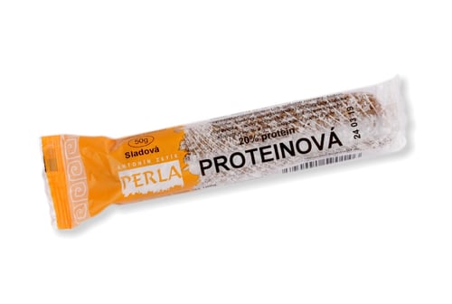 E-shop Antonín Zetík PERLA Tyčinka Sladová PROTEINOVÁ