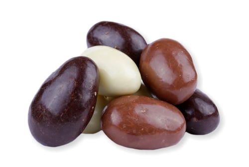 E-shop Ochutnej Ořech Mandle MIX poliev (horká, mliečna, biela čoko)