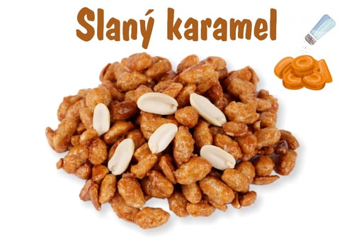 E-shop Ochutnej Ořech Arašidy SLANÝ KARAMEL