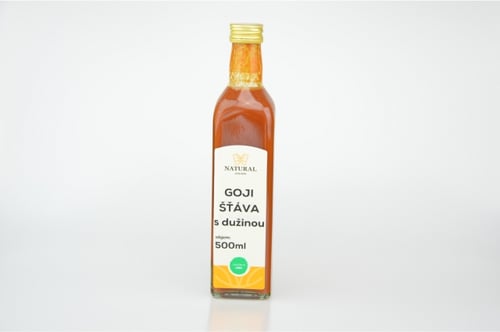 E-shop Natural Jihlava Goji šťava s dužinou - Natural 500ml