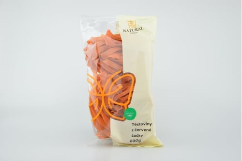 E-shop Natural Jihlava Cestoviny z červenej šošovice - Natural 200g