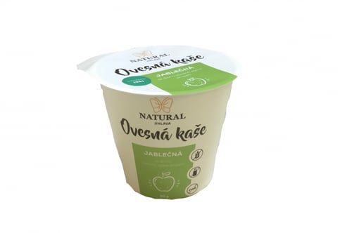 E-shop Natural Jihlava Ovsená kaša bez lepku jablková - Natural 80g