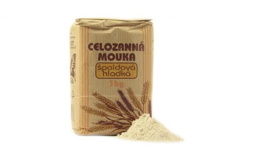 E-shop Natural Jihlava Múka celozrnná špaldová hladká - Natural 1000g